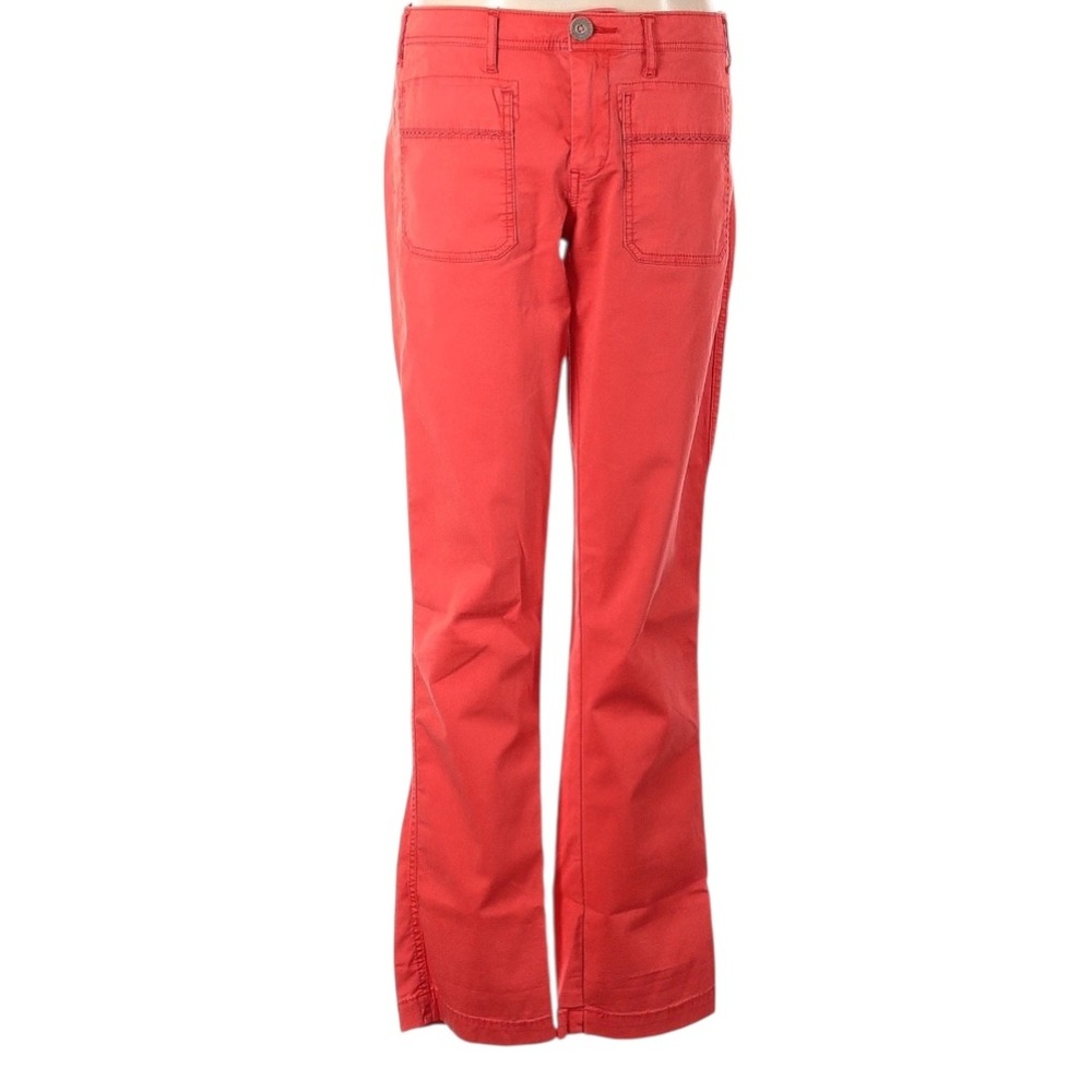 Anthropologie Coral Boot-Cut Pants